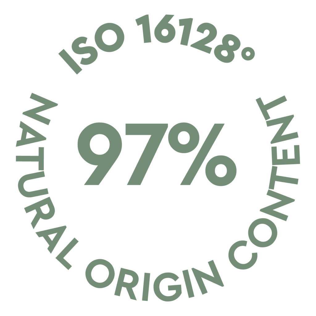 97% Natural Green Ingredients
